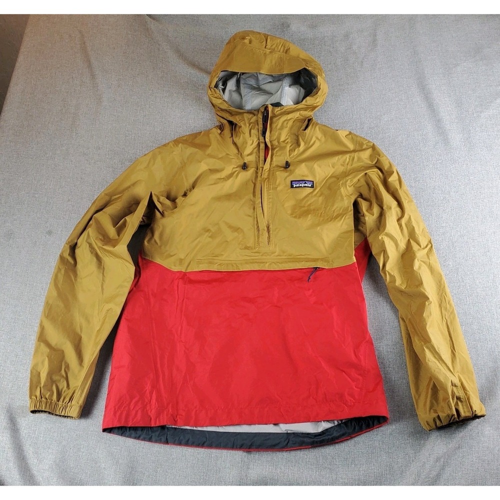 Patagonia H2no Torrentshell Waterproof 1/2 Zip Rain Pullover Coat Jacket Xs